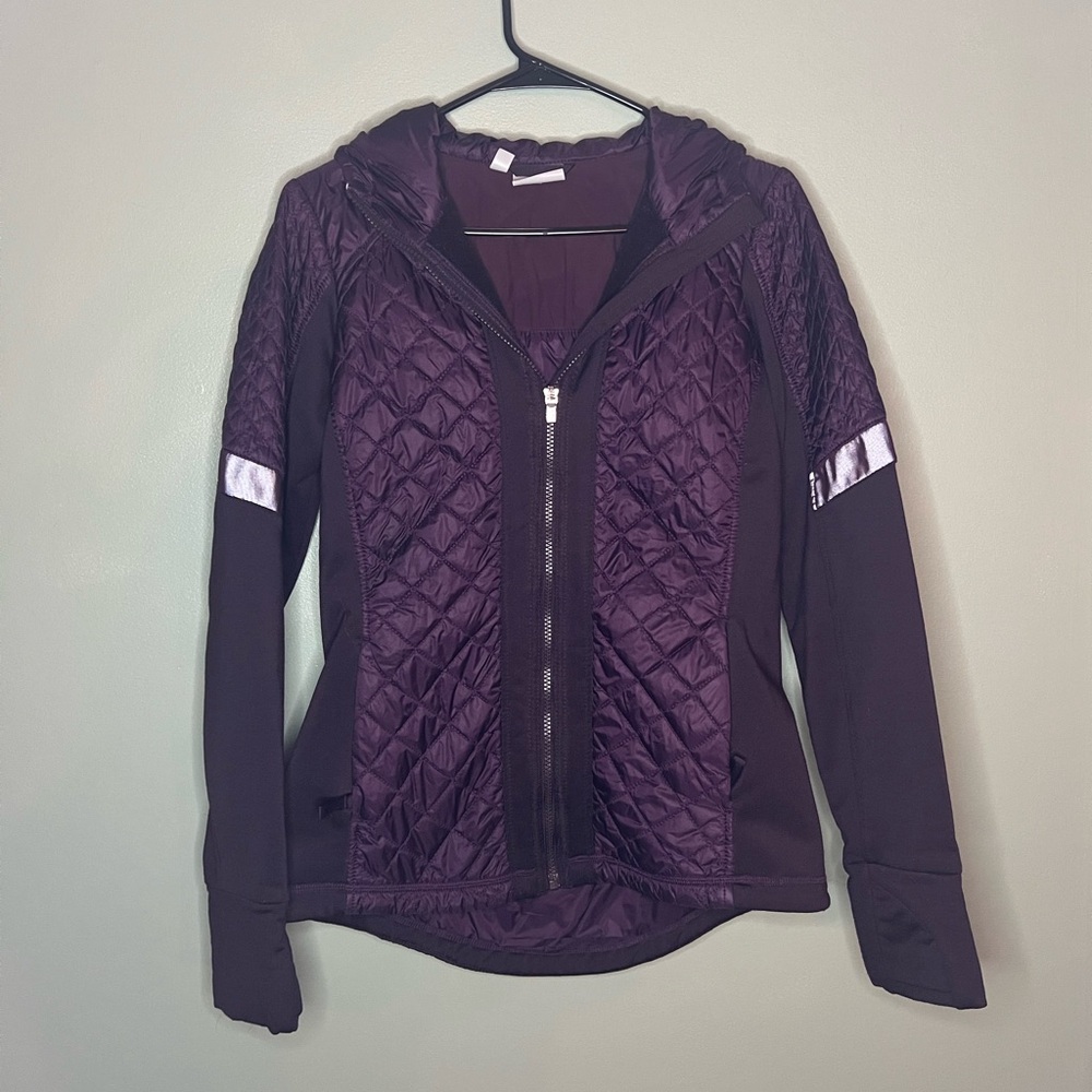 Women's Purple Quilted Jacket